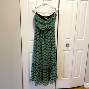 Strapless Maxi Dress